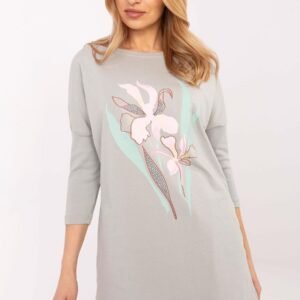 Bluzka Model CLM-BZ-0035.93 Grey - Factory Price