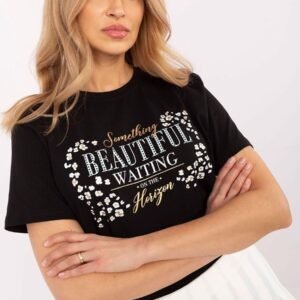 Tshirt Damski Model CLM-BZ-0039.48 Black - Factory Price