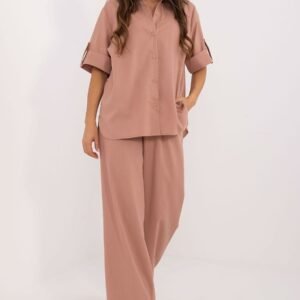 Spodnie Komplet Model LK-KMPL-509670.91 Dark Pink - Lakerta