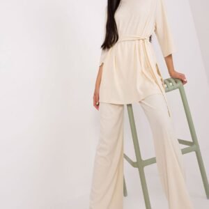 Spodnie Komplet Model LK-KMPL-509389.28P Light Beige - Lakerta