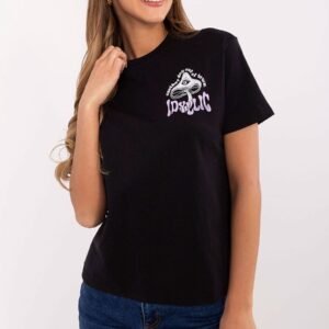 T-shirt Damski Model D12022AC02645H Grafit - Sublevel