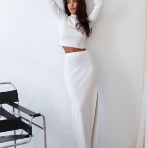 Spódnica Komplet Model Gaia 375 Ecru - IVON