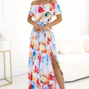 Sukienka Model 194-5 Flowers Wzór - Numoco