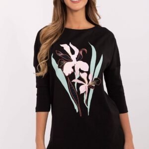 Bluzka Model CLM-BZ-0035.93 Black - Factory Price