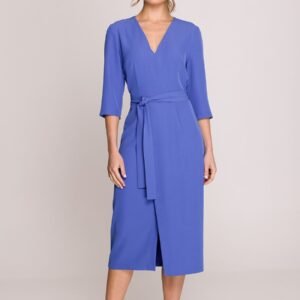 Sukienka Model S396 Blue - Stylove