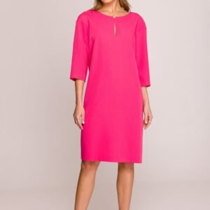 Sukienka Model S394 Pink - Stylove