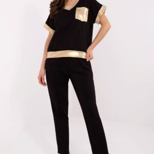 Spodnie Komplet Model MI-KMPL-M6196.28 Black - Italy Moda