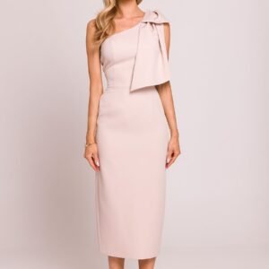 Sukienka Model MOE847 Light Beige - Moe
