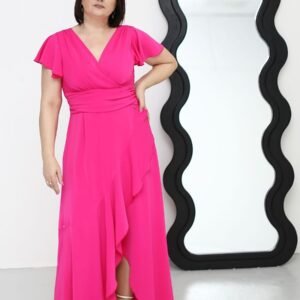 Sukienka Model Soe Fuksja - Jersa