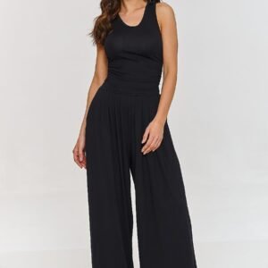 Spodnie Komplet Model M871 Black - Makadamia