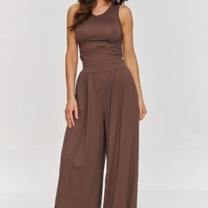 Spodnie Komplet Model M871 Czekolada - Makadamia