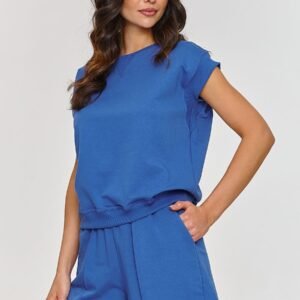 Spodnie Komplet Model M866 Indygo - Makadamia