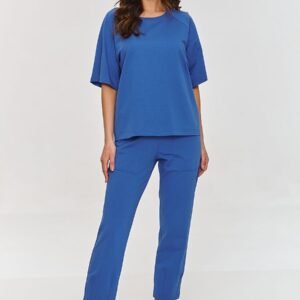 Spodnie Komplet Model M865 Indygo - Makadamia