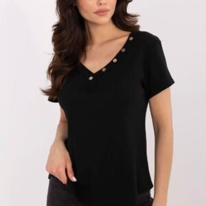 Bluzka Model DHJ-BZ-25168.00 Black - Italy Moda