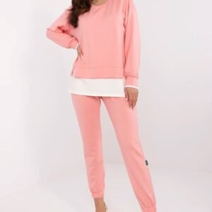 Spodnie Komplet Model RV-KMPL-A610.86 Brzoskwinia - Relevance