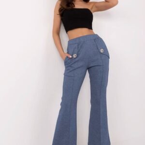 Spodnie Dresowe Model DHJ-SP-20518.12 Dark Blue - Italy Moda