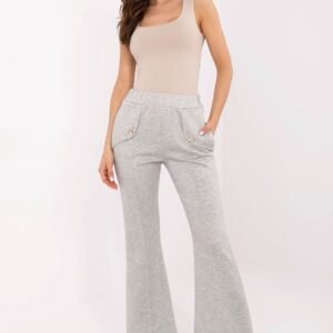 Spodnie Dresowe Model DHJ-SP-20518.12 Grey - Italy Moda