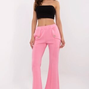 Spodnie Dresowe Model DHJ-SP-20518.12 Pink - Italy Moda