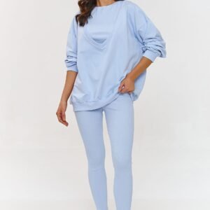 Spodnie Komplet 3w1 Model A2 Błękit - Makadamia