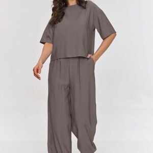 Spodnie Komplet Model M881 Mocca - Makadamia