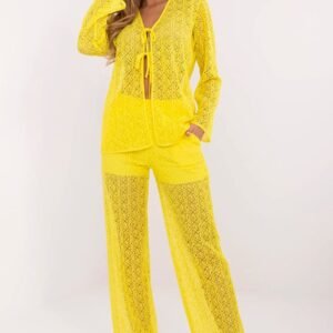Spodnie Komplet Model LK-KMPL-509993.87 Yellow - Lakerta