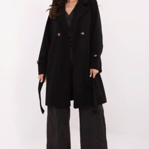 Płaszcz Damski Model MO-PL-5209.87 Black - Italy Moda