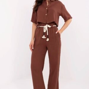 Spodnie Komplet Model NM-KMPL-JK62597.19P Brown - NM