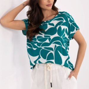 Bluzka Model D73771M10978X Dark Green - Sublevel