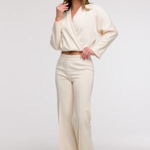 Spodnie Dresowe Model B296 Wanilia - BeWear