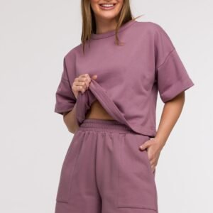 Szorty Damskie Model B295 Wrzos - BeWear