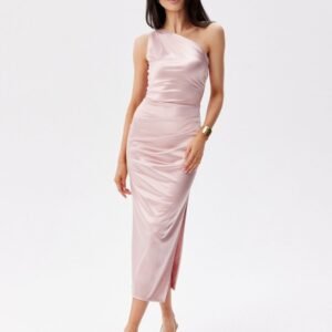 Sukienka Model Elen ROZ SUK0437 Pink - Roco Fashion