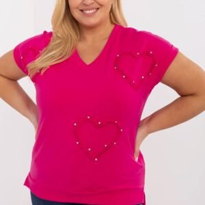 Bluzka Model RV-BZ-A542.12P Fuksja - Relevance