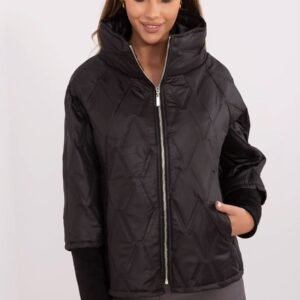 Kurtka Damska Model MI-KR-9002-1.74P Black - Italy Moda