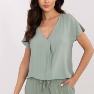 Bluzka Model D73761M11171B Pistacja - Sublevel