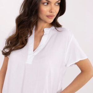 Bluzka Model D73761M11173A White - Sublevel
