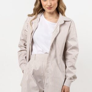 Koszula Damska Model A720 Beige - awama