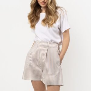 Szorty Model A719 Beige - awama