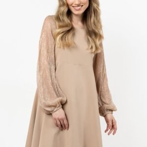 Sukienka Model A712 Beige - awama