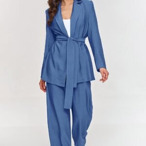 Spodnie Komplet Model M883 Blue Jeans - Makadamia