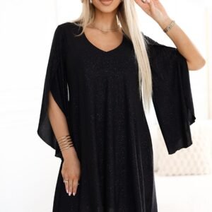 Sukienka Model Livia 597-1 Black Brokat - Numoco