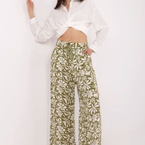 Spodnie Damskie Model D73771M62237H Oliwka - Sublevel