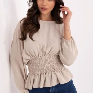 Bluzka Model D50021F11088A Beige - Sublevel