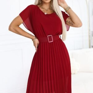 Sukienka Model Mia 465-5 Bordo - Numoco