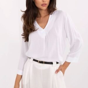 Bluzka Model D73761M11174B White - Sublevel