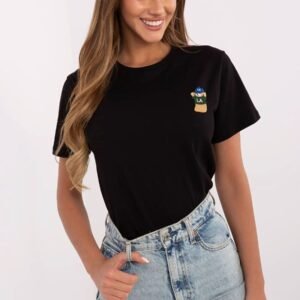 Tshirt Damski Model CLM-TS-1663.96 Black - Factory Price