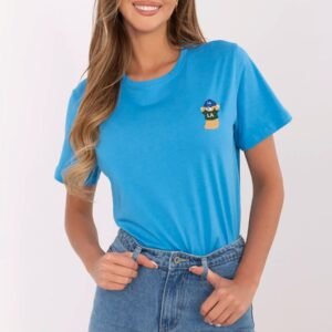 Tshirt Damski Model CLM-TS-1663.96 Blue - Factory Price