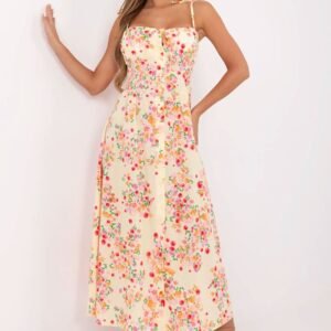 Sukienka Model MI-SK-23817-1.88 Light Yellow - Italy Moda