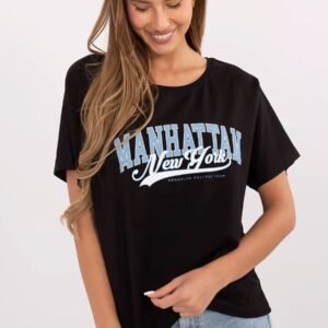 T-shirt Damski Model CLM-TS-0023.94 Black - Factory Price