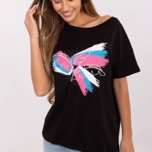 T-shirt Damski Model CLM-TS-1019.79 Black - Factory Price