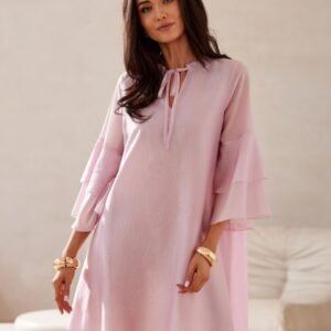 Sukienka Model Beatrice ROZ SUK0525 Pink - Roco Fashion